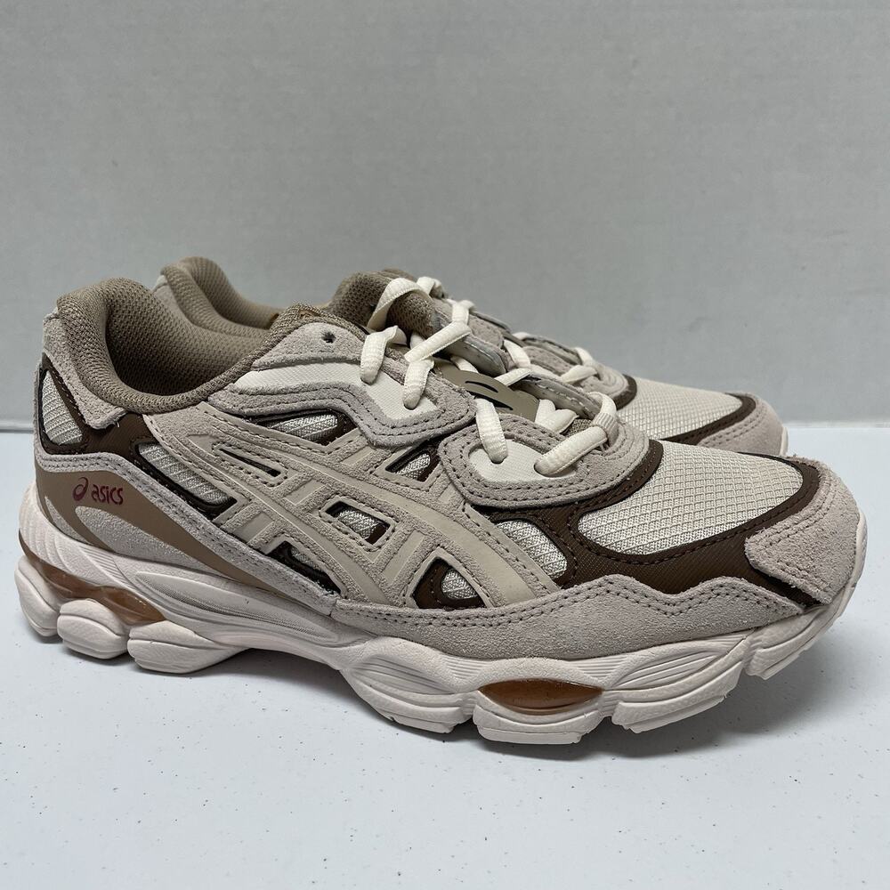ASICS Gel NYC Mineral Beige 1203A739 251 Size 6 Men Size 7.5 Women Pink Brown